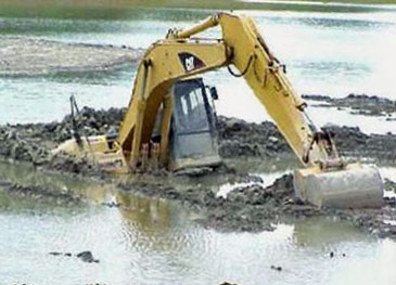 Amphibious Undercarriage for 12-14 Tonne Class Excavators