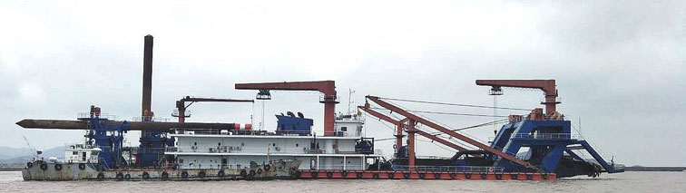 850 mm (34-inch) Cutter Suction Dredge (CSD)