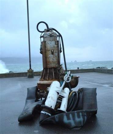 10-inch Submersible Pump with Agitators Toyo DP-150B