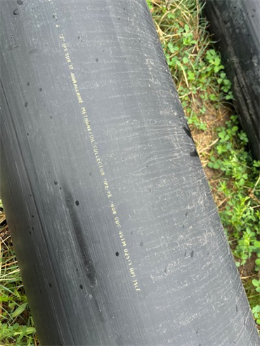 12-inch SDR 17 Used HDPE Pipe